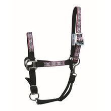 Load image into Gallery viewer, Signature Halter with Snap Black/Octagon Pattern - FG Pro Shop Inc.
