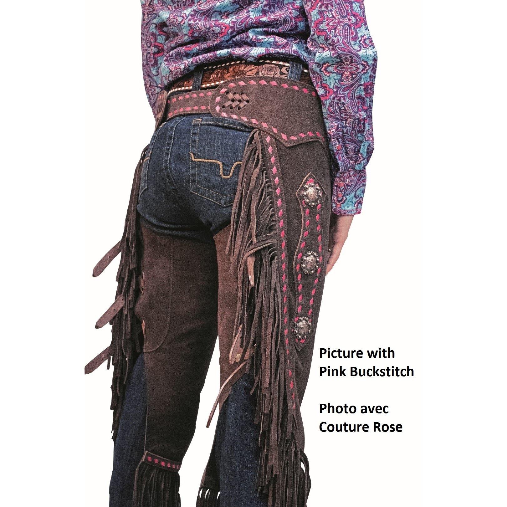 Suede Cowboy Chinks by Western Rawhide - FG Pro Shop Inc.