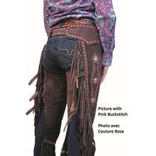 Load image into Gallery viewer, Suede Cowboy Chinks by Western Rawhide - FG Pro Shop Inc.
