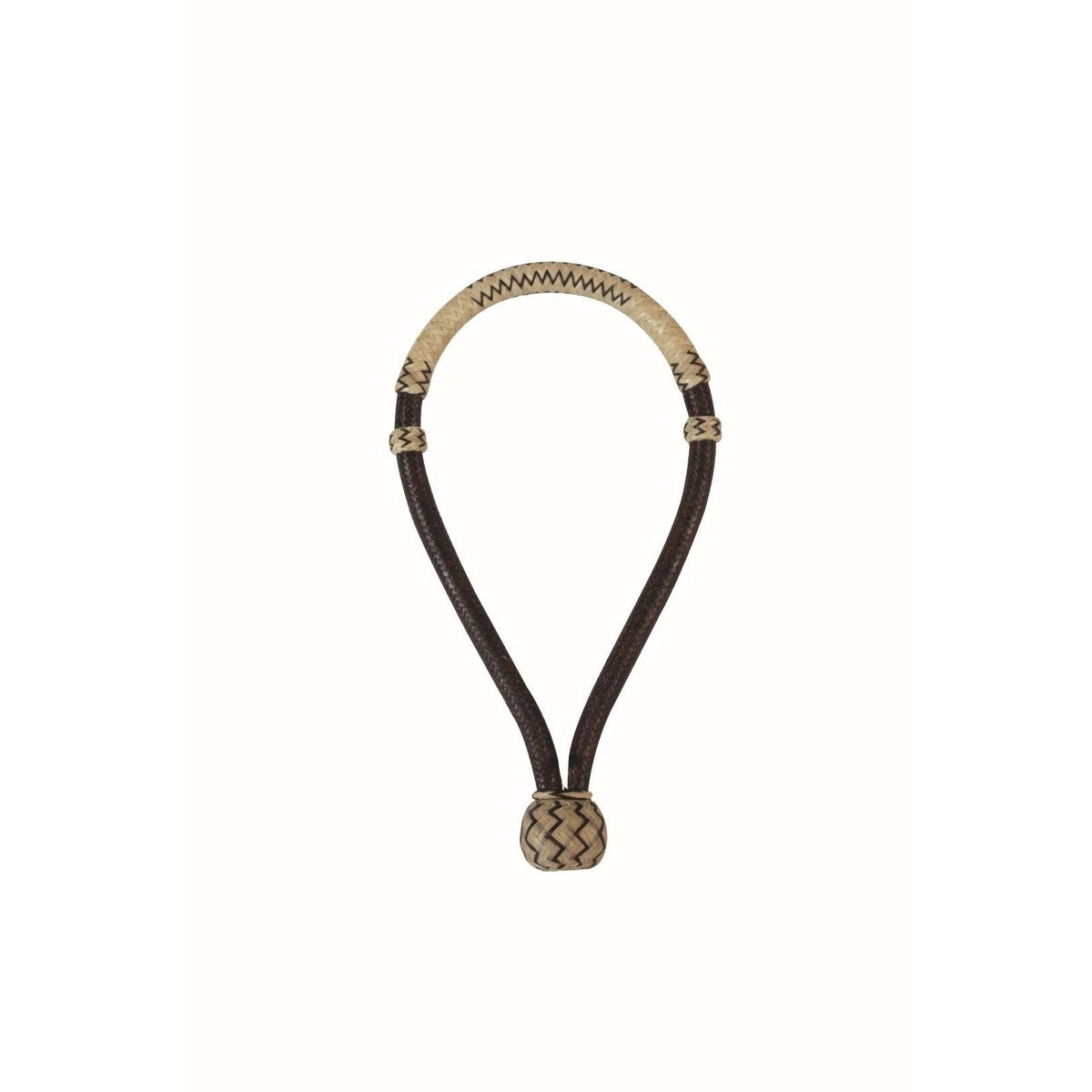 5/8" Black & Natural Rawhide Bosal by Western Rawhide - FG Pro Shop Inc.