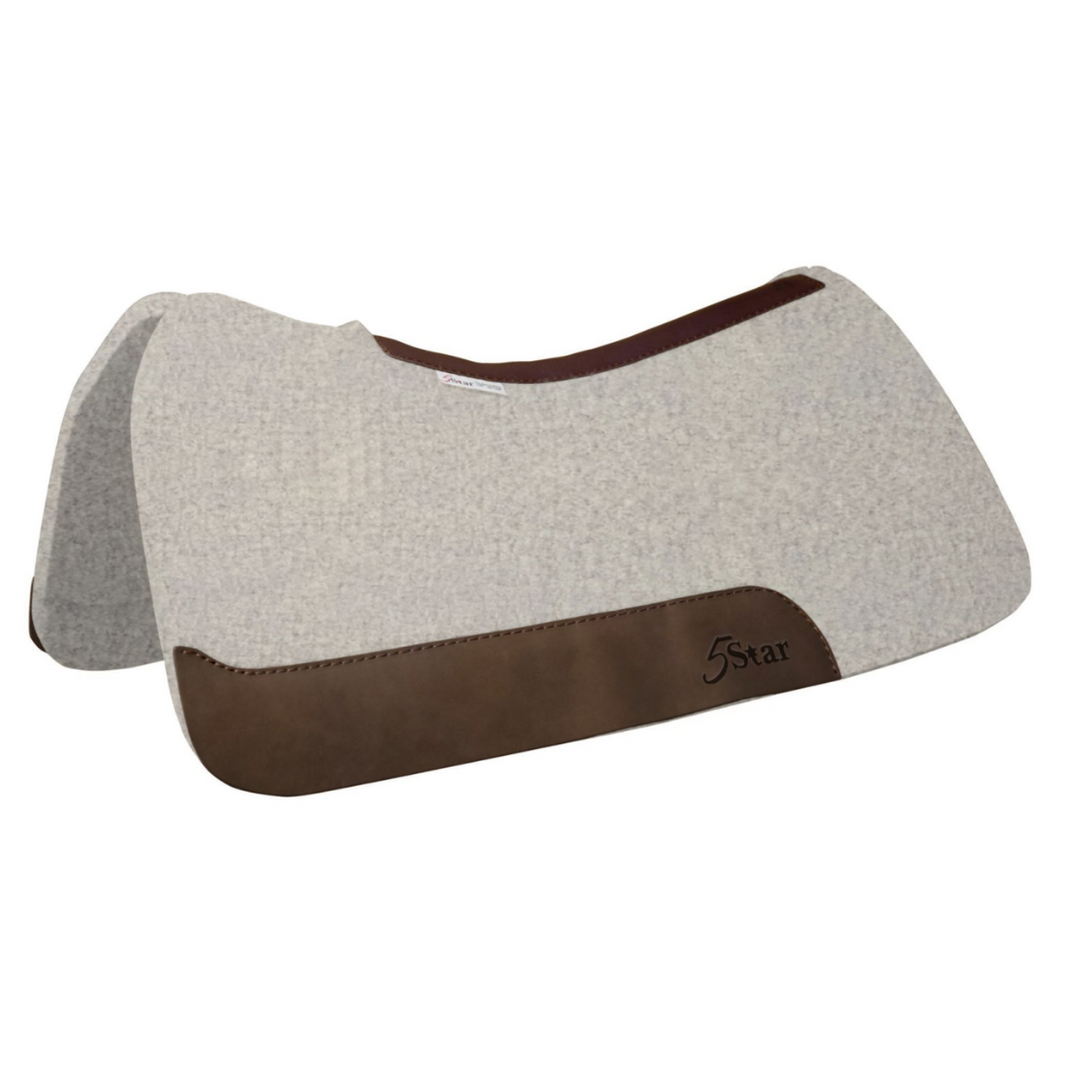 Tapis De Selle Feutre 5 Star - Contouré 30x30 - Felt - Fabrication Inde - Occasion