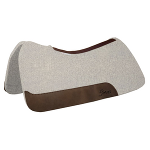Natural Saddle Pad Flex Fit Gullet - Select your Size and Thickness