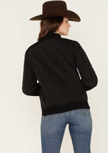 Load image into Gallery viewer, Marinos Quilted Bomber Jacket - Black
