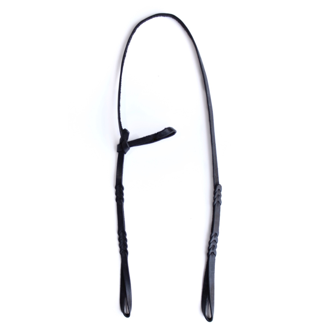 Bride pour Bosal en Cuir - Noir