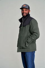 Colt Jacket - Black & Army Green