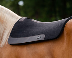 ComfortFit Wool Saddle Pad 31x32" - Black