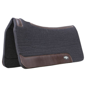 ComfortFit Wool Saddle Pad 31x32" - Black