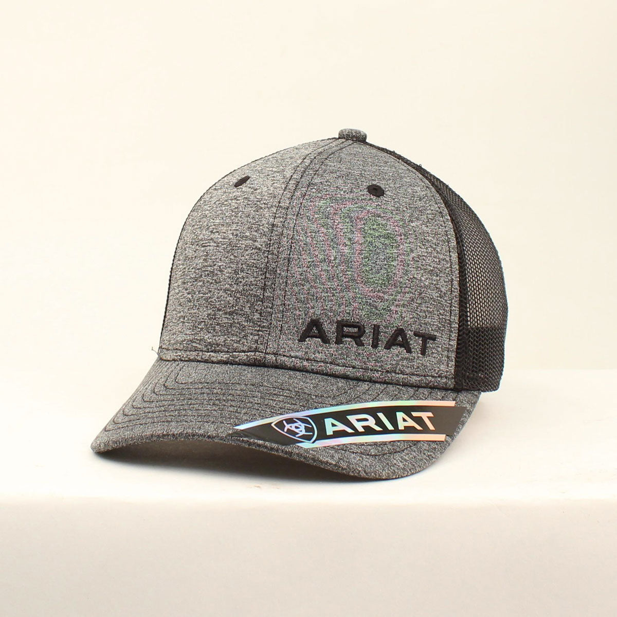 Casquette Grise Logo Noir