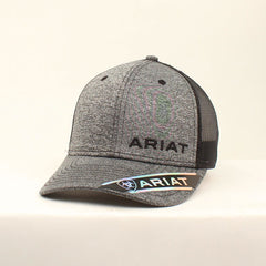 Casquette Grise Logo Noir