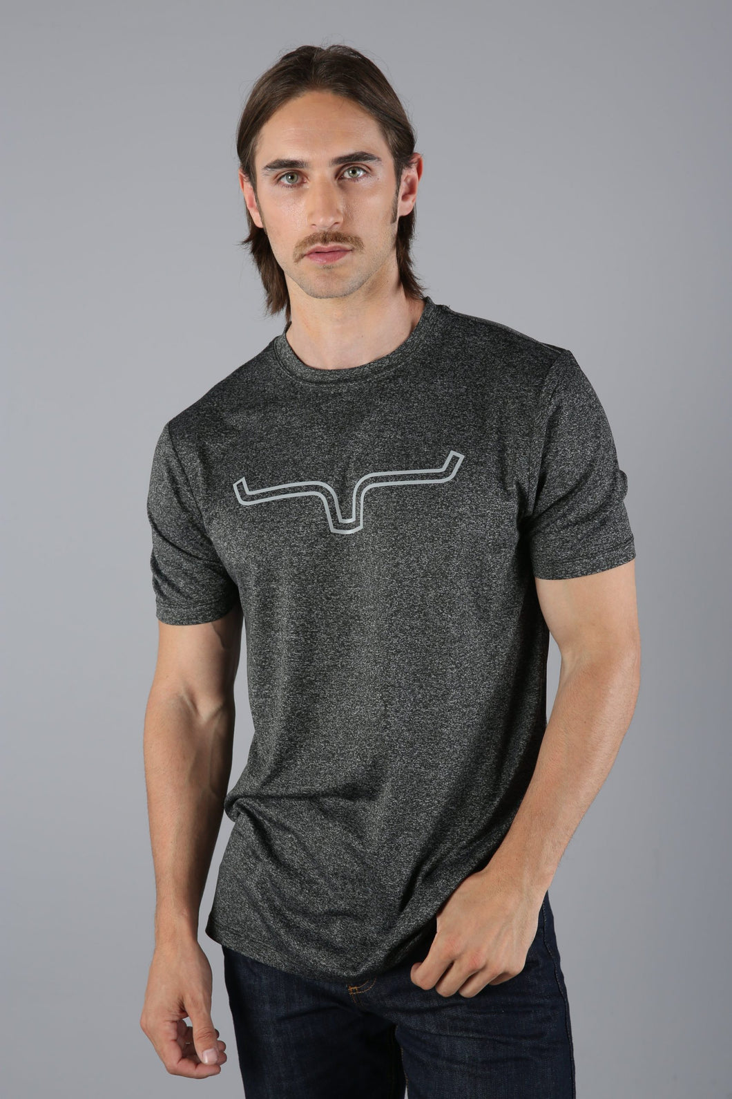 Mens Outlier T-Shirt - Charcoal