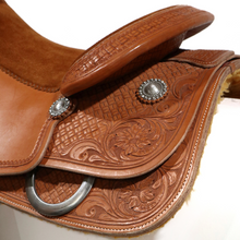 Load image into Gallery viewer, 16&quot; Rocking T Reining Saddle
