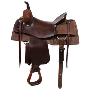 Performance Ranch Saddle - Chocolate