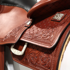 16" Custom Reining Saddle