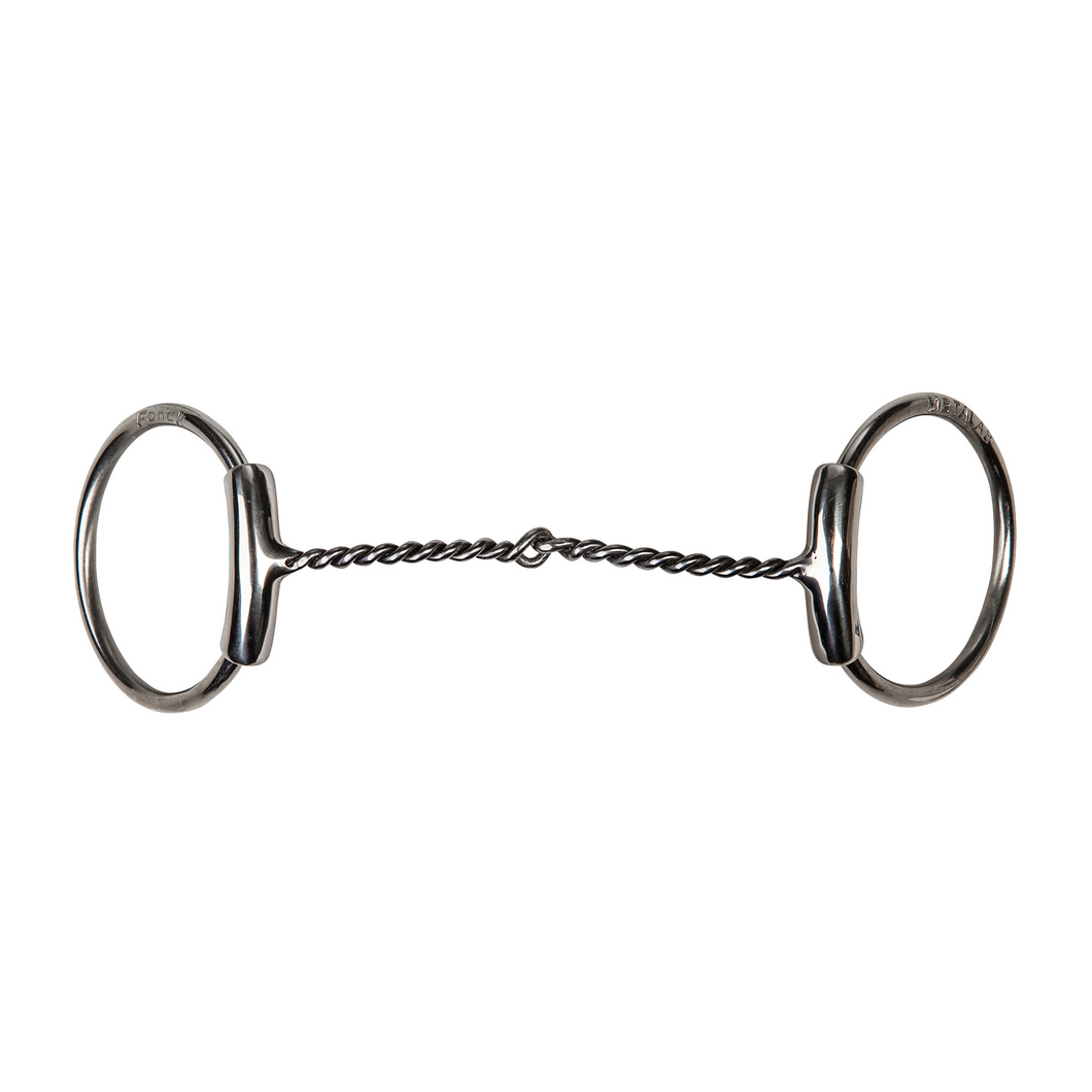 Bernard Fonck Twisted Wire Loose Ring Snaffle - 5mm
