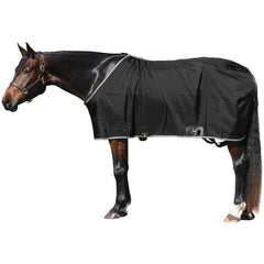 Nylon Close Front Sheet - Black