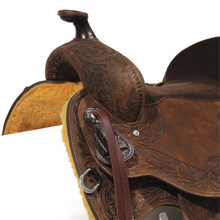 Load image into Gallery viewer, Trail Riding Saddle Dark Brown - 16&quot;
