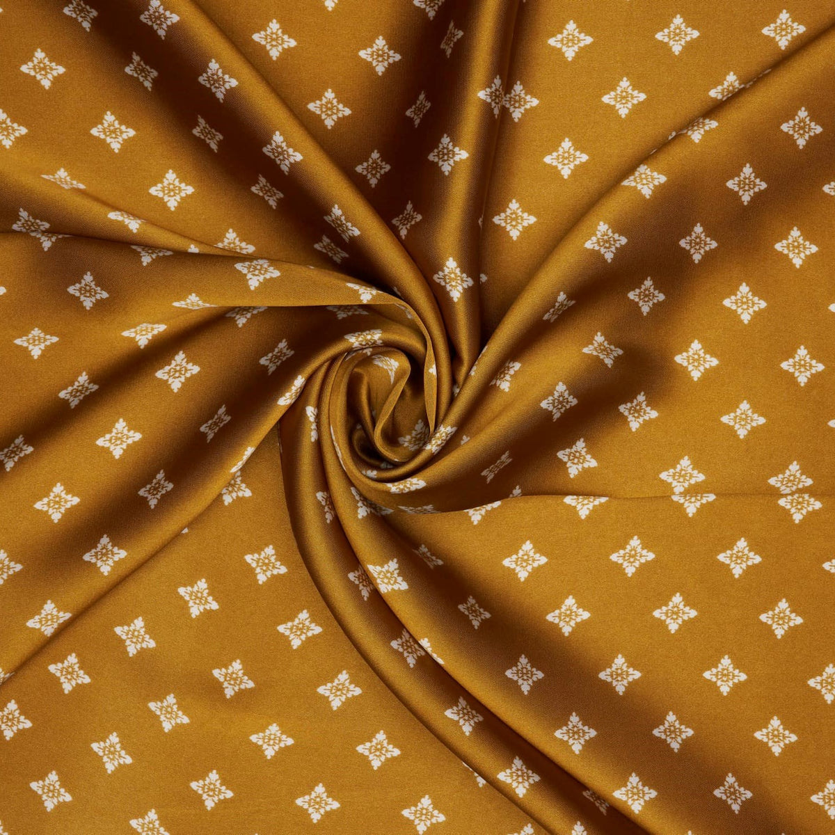 Deluxe Wild Rag - Mustard Geo