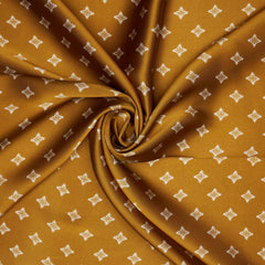 Deluxe Wild Rag - Mustard Geo