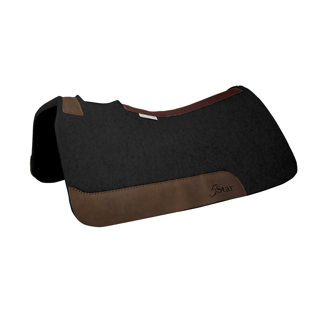 Tapis de Selle 5 Star 7/8" Noir 30"X30"