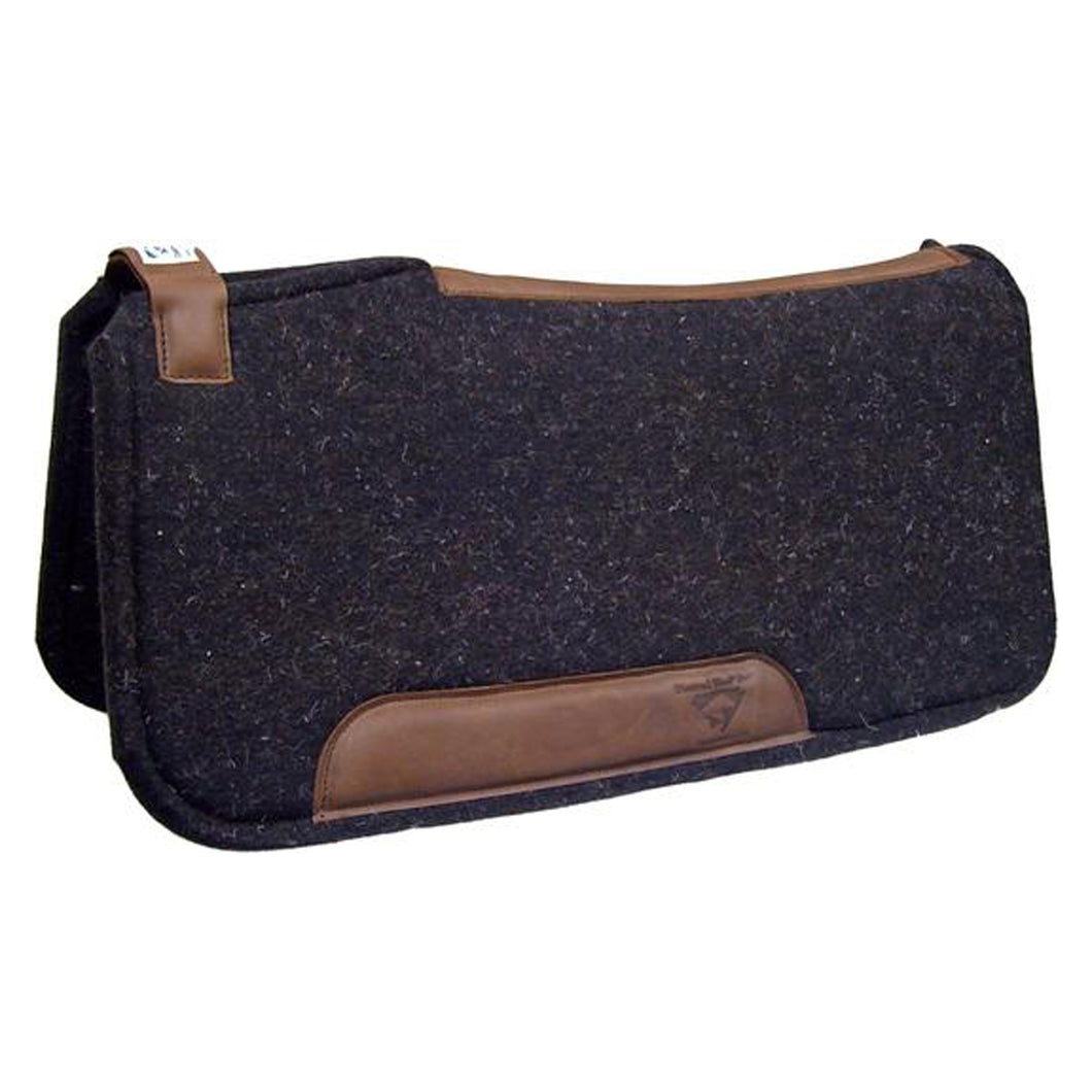 Diamond Wool Saddle Pad with Adjustable Wither Relief