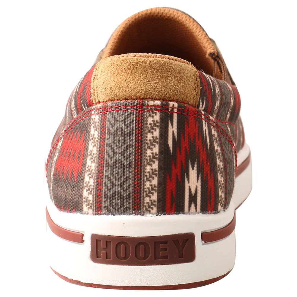 Mocassins pour Homme Hoey ''Slip On'' Aztec Rouge